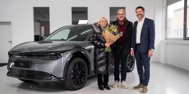 Zeekr 7x Niemcy Dostawa Pierwsza