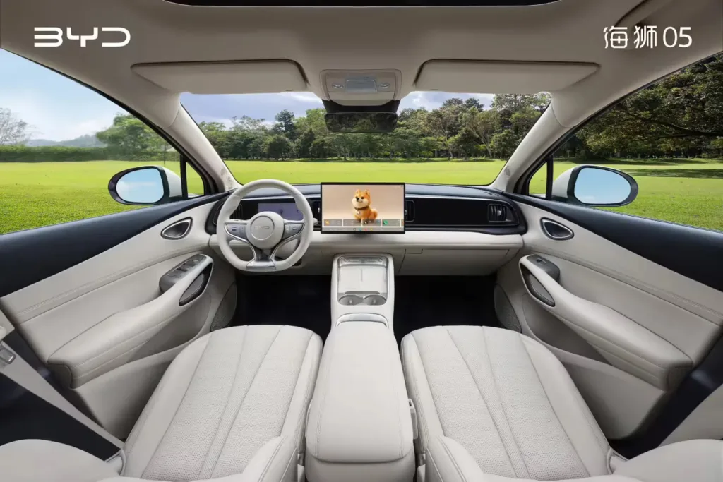 Byd Sealion 05 Kokpit