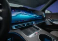 mercedes klasa c elektryczna ekran