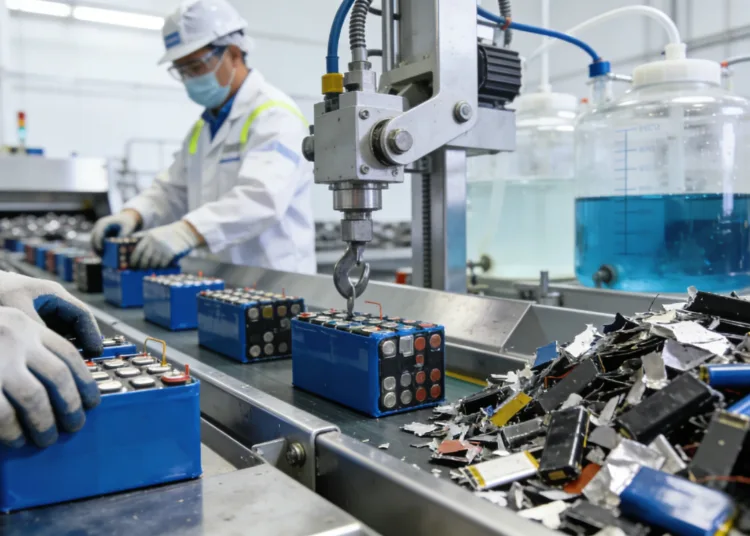 Recykling Baterii W Chinach