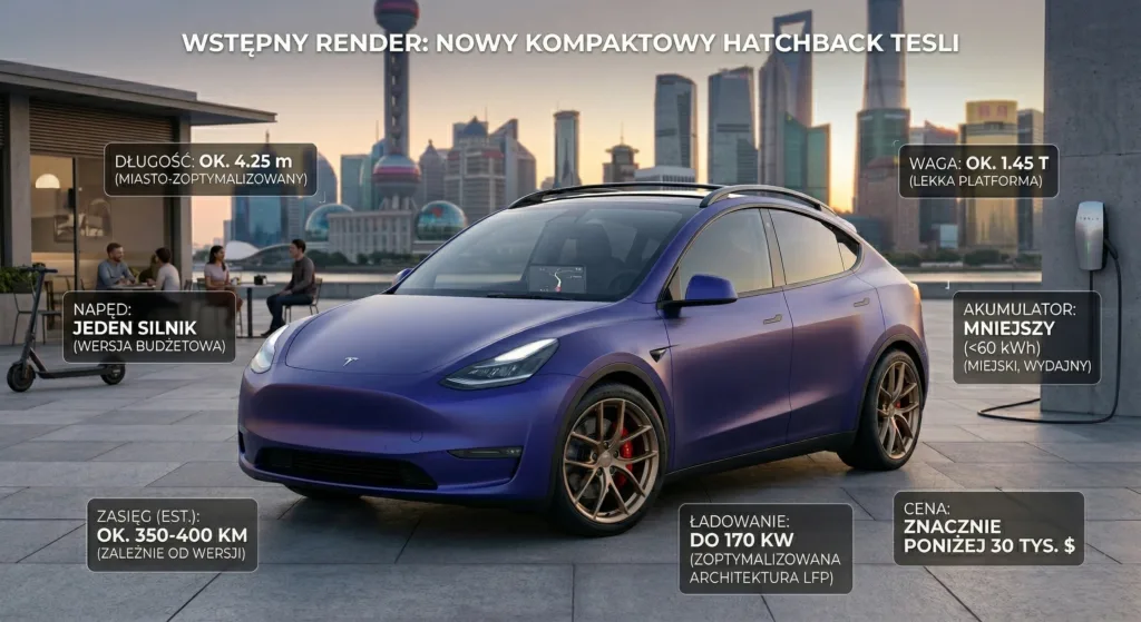 Tesla Model 2 Render Ai