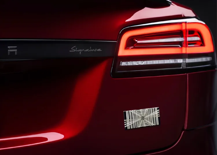 Tesla Model S Signature Wygląd Tyłu