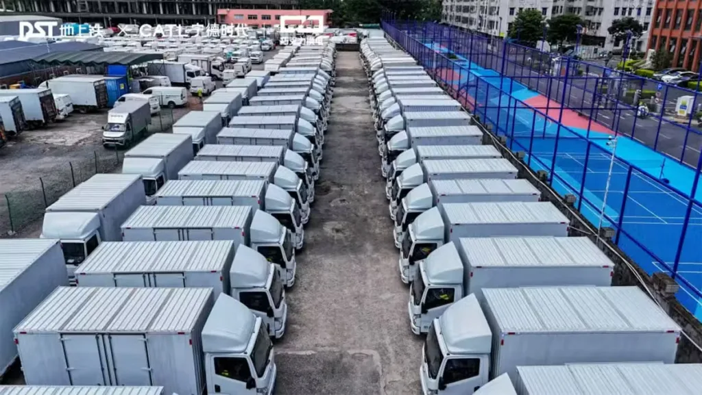 System Wymiany Baterii W Ciężarówkach Catl 02