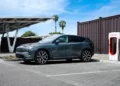 Volvo Tesla Supercharger