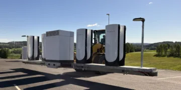 Tesla Supercharger Składany