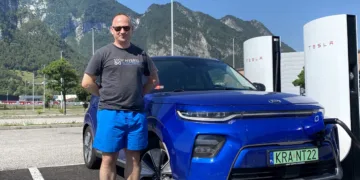 Elektrykiem Do Saint Tropez, Marcin Hałat, Kia E Soul 2