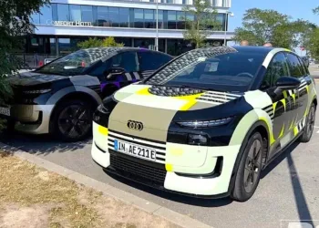 Audi A2 Etron Kamuflarz Niemcy