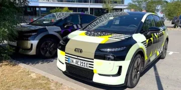 Audi A2 Etron Kamuflarz Niemcy