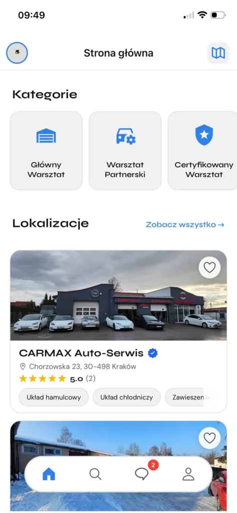 ev repair finder app