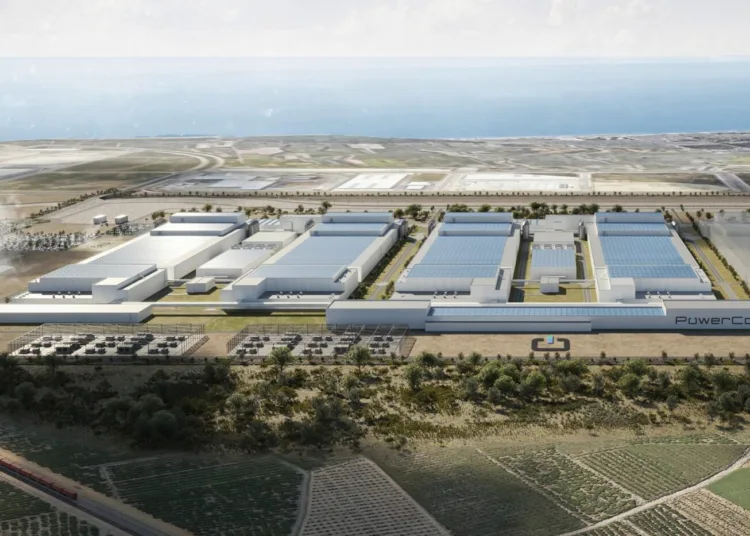 Gigafactory Powerco Walencja Koncept
