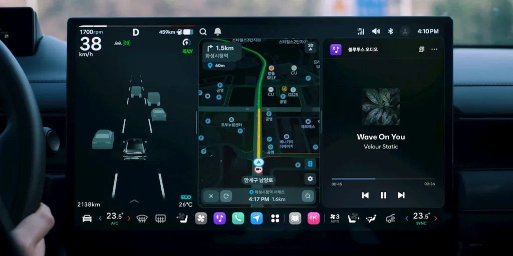 Hyundai Pleos Infotainment 1