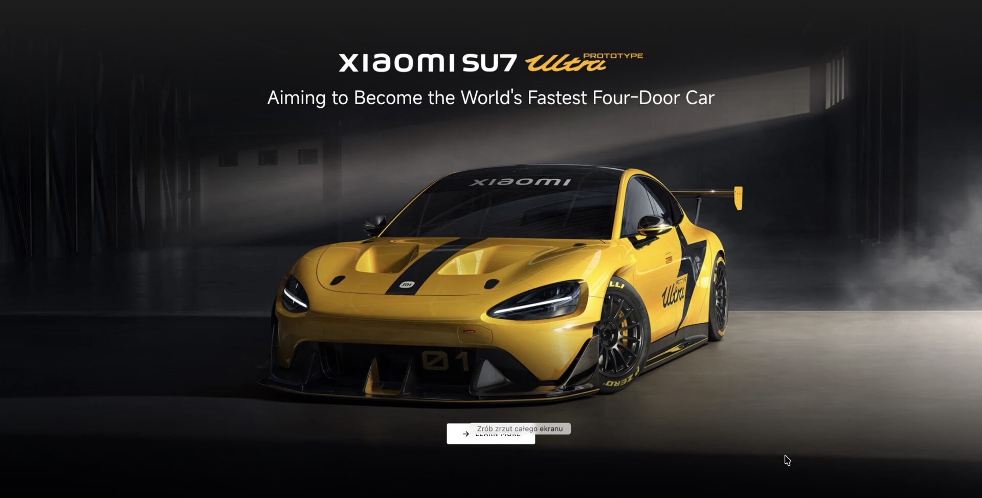 globalna strona xiaomi auto