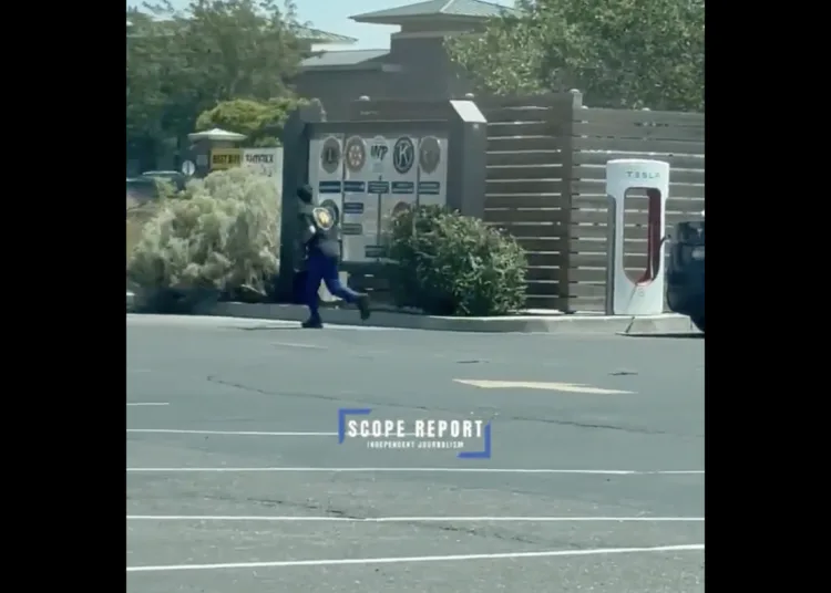 Idaho Strzelanie Ladowarka Tesla