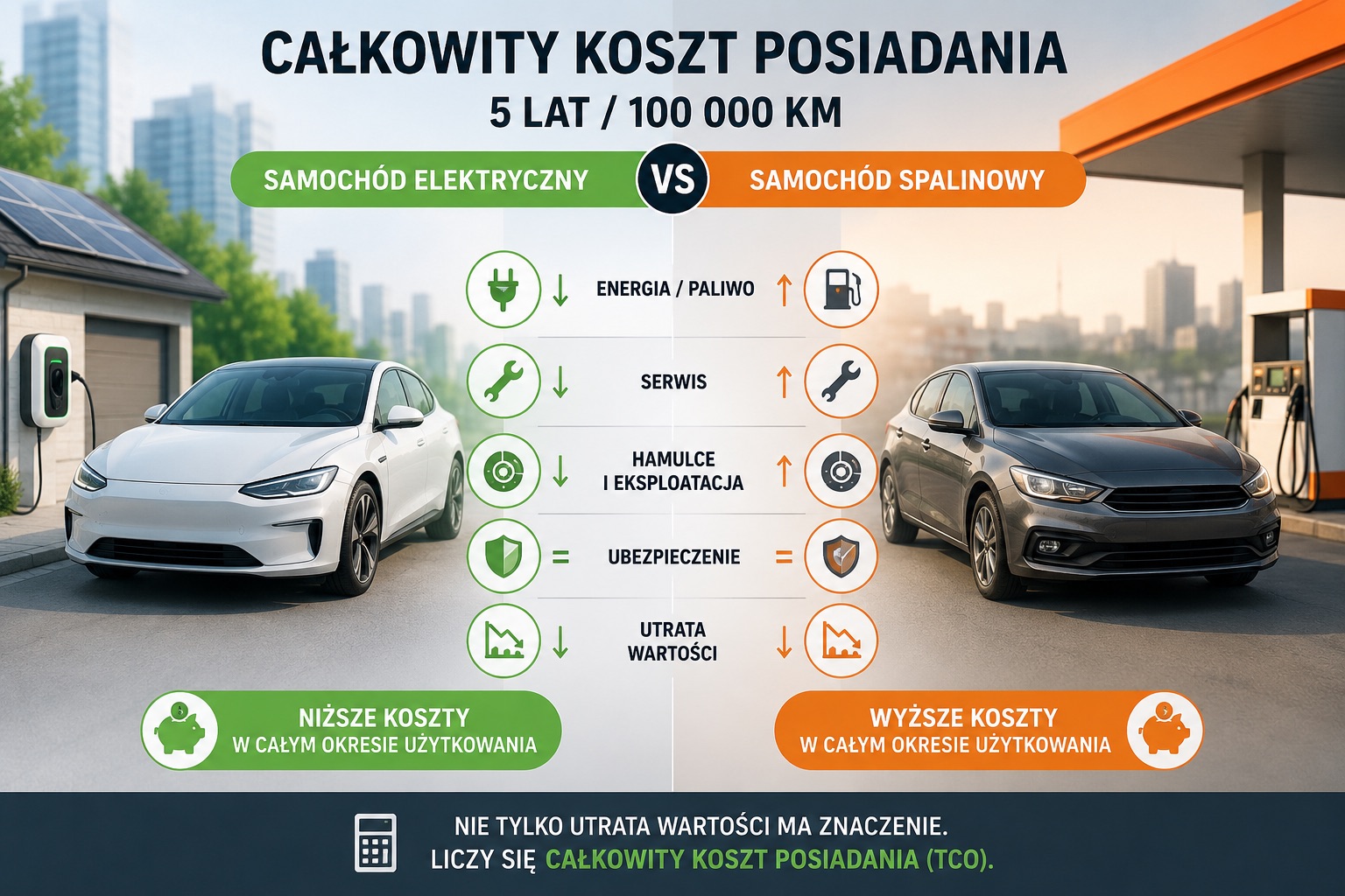 Różnice W Kosztach Spalinowy Vs Elektryczny