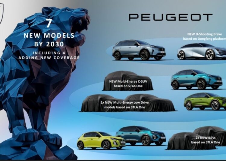 Strategia Ev Peugeot 2030