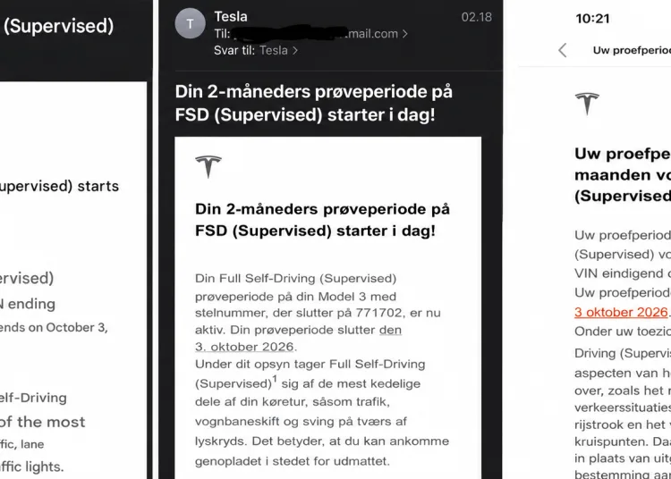 Tesla Fsd 2 Miesiące Trial Europa
