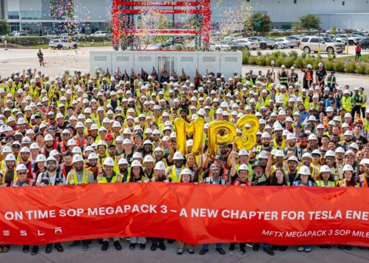 Tesla Megapack 3 Produkcja Zmiany