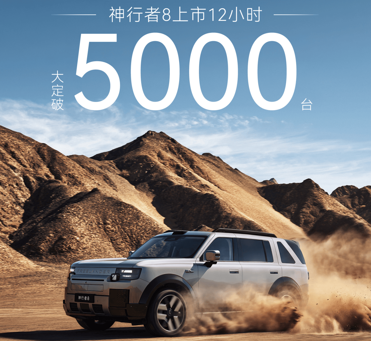Freelander 8 5000 Zamówień