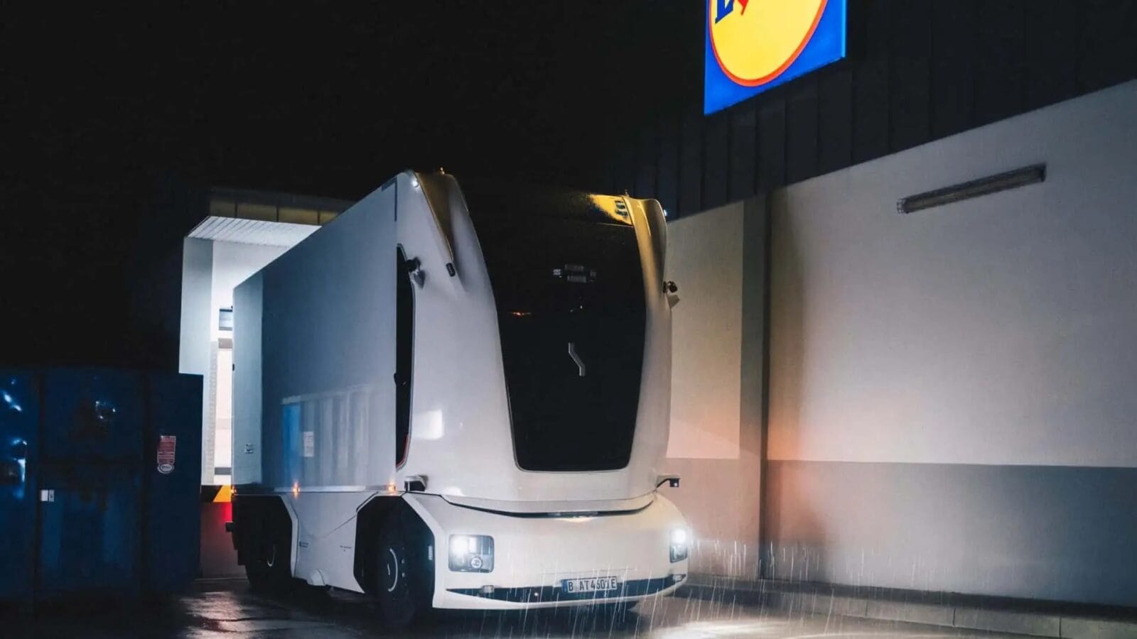 Lidl Einride Autonomiczna Ciężarówka Dostawcza