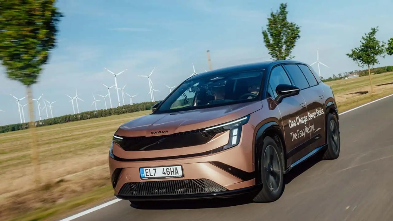 Skoda Peaq Rekord Zasięgu 1