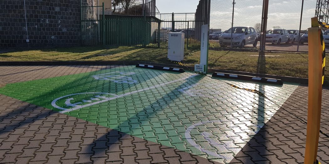 Stacja ładowania Ev Port Gdański