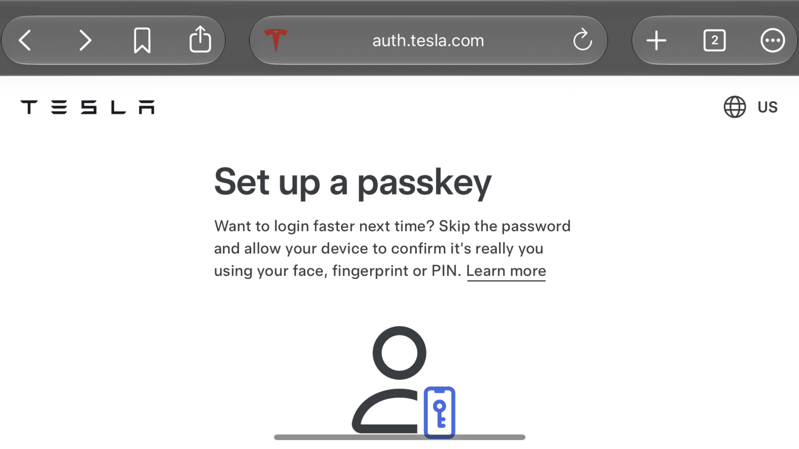 Tesla Passkey