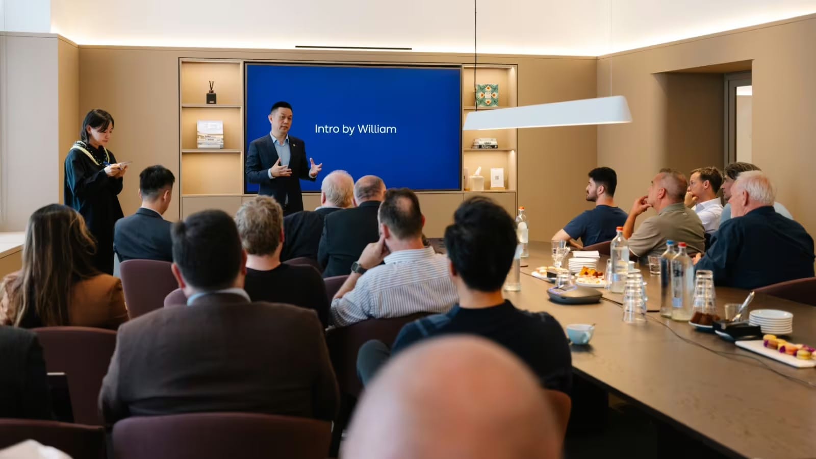 William Li Prezes Nio Na Spotkaniu W Europie 2