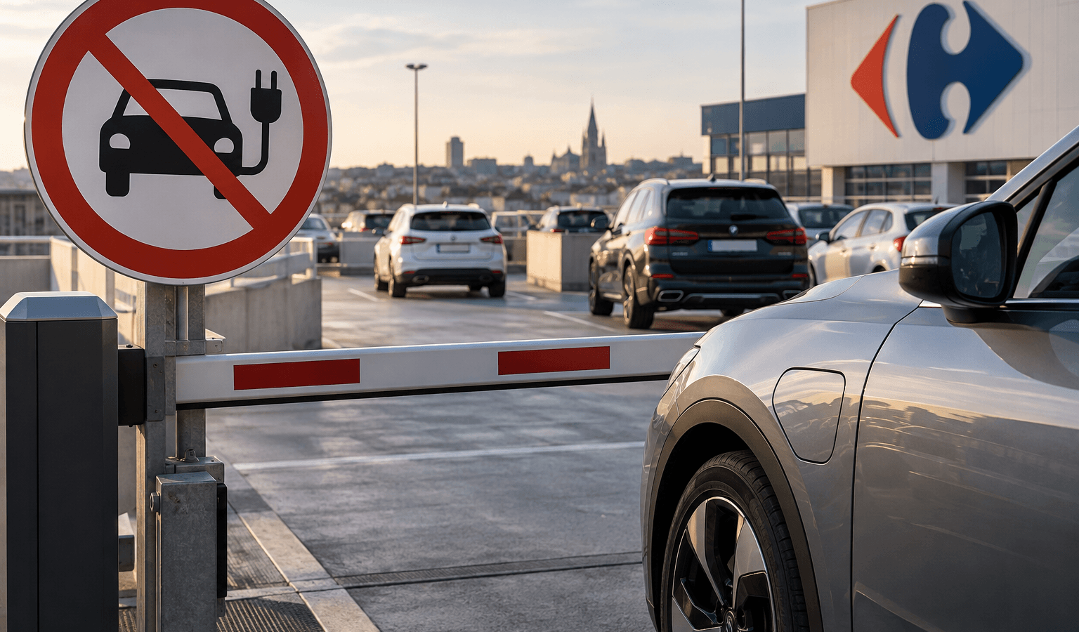 Zakaz Ev Carrefour Belgia