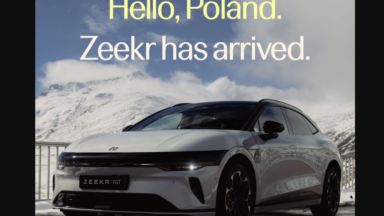 Zeekr Polska X
