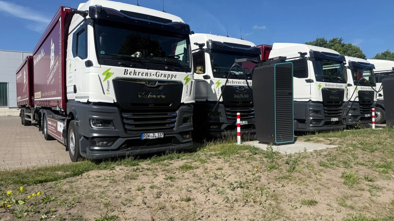 Behrens Gruppe ładowanie Ciężarówek